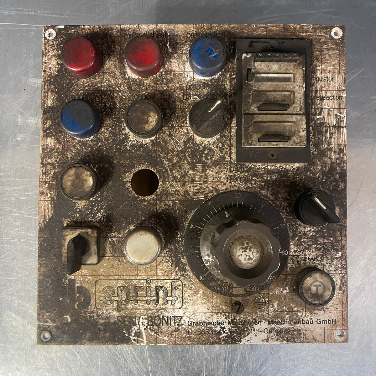 Square control panel Qty 1 – Powerhouse Props