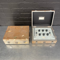 Industrial powerhouse props prop rental hire vintage movie film set dec decade capacitance box electrical MOD 1