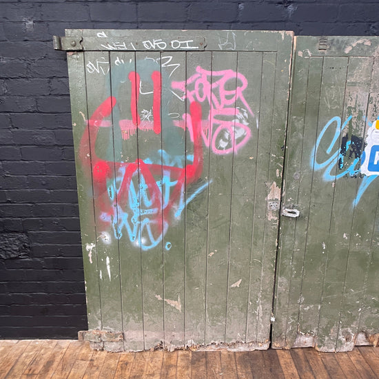 Pair of old doors Qty 1