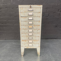 Industrial powerhouse props prop rental hire vintage movie film set dec drawers steel engineers