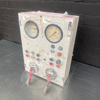 Industrial powerhouse props prop rental hire vintage movie film set dec electrical junction box switchgear panel 1