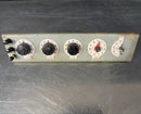 Industrial powerhouse props prop rental hire vintage movie film set dec electrical switchgear switch panel dials