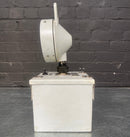 Industrial powerhouse props prop rental hire vintage movie film set dec floodlight light lighting grey