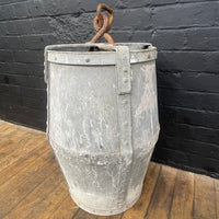 Industrial powerhouse props prop rental hire vintage movie film set dec galvanised rivets bin tub 2