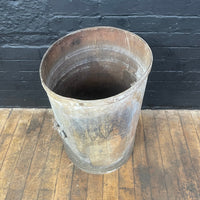 Industrial powerhouse props prop rental hire vintage movie film set dec galvanised rivets bin tub 5