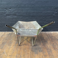 Industrial powerhouse props prop rental hire vintage movie film set dec galvanised wheel barrow old