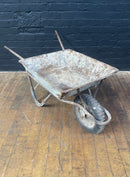 Industrial powerhouse props prop rental hire vintage movie film set dec galvanised wheel barrow old red silver battered 2