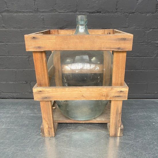 Glass demijohn carboy Qty 1
