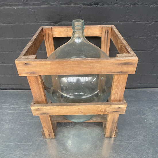Glass demijohn carboy Qty 1
