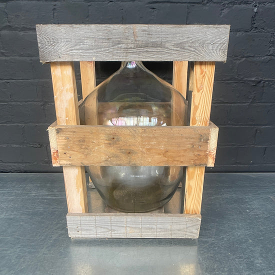 Glass demijohn carboy Qty 1