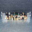 Industrial powerhouse props prop rental hire vintage movie film set dec green clear brown old vintage bottles drinks apothecary chemist 1890s 1900s 1910s 1920s 1930s 