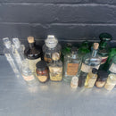 Industrial powerhouse props prop rental hire vintage movie film set dec green clear brown old vintage bottles drinks apothecary chemist 1890s 1900s 1910s 1920s 1930s  1