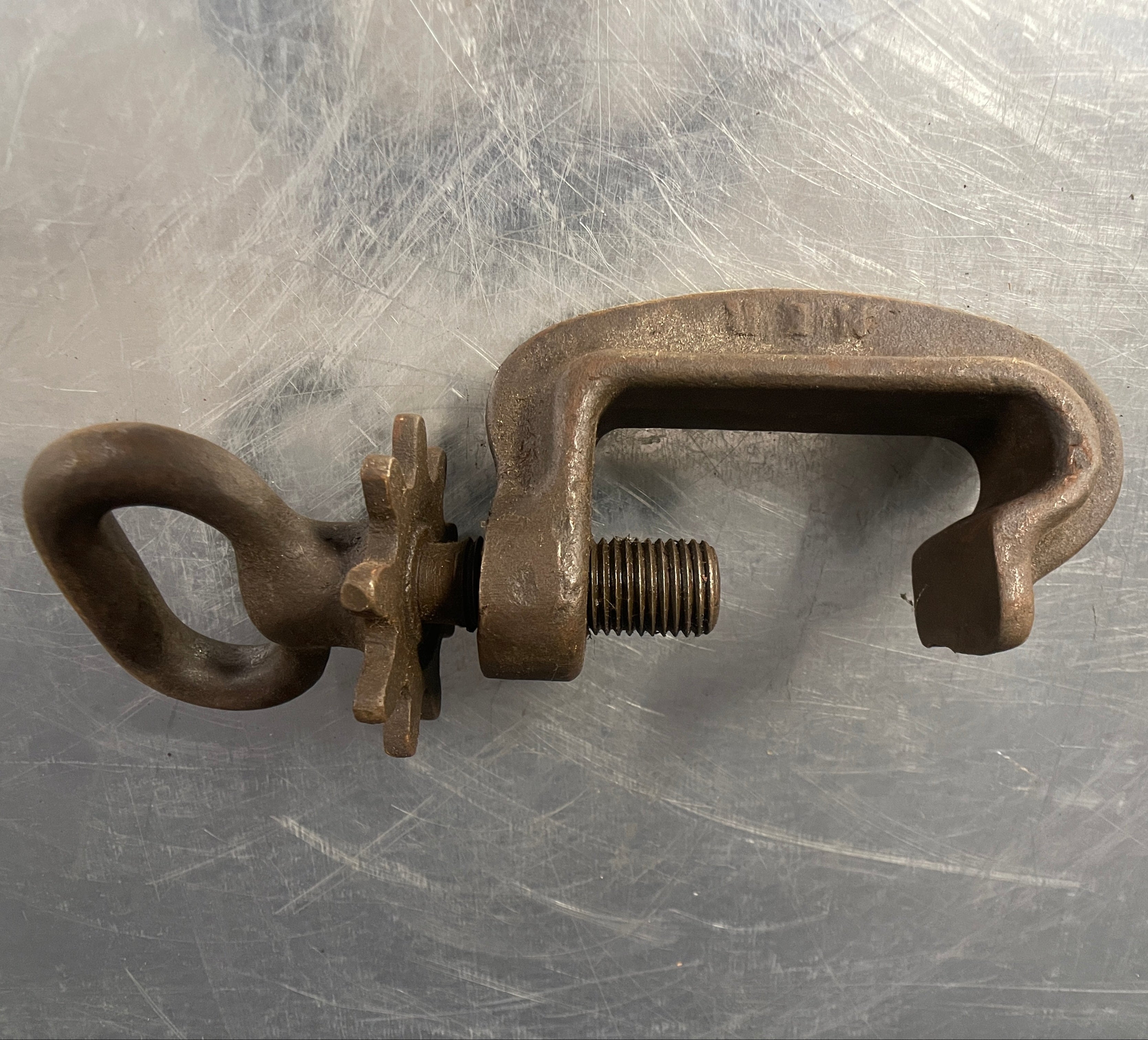 Industrial powerhouse props prop rental hire vintage movie film set dec heavy duty G clamp