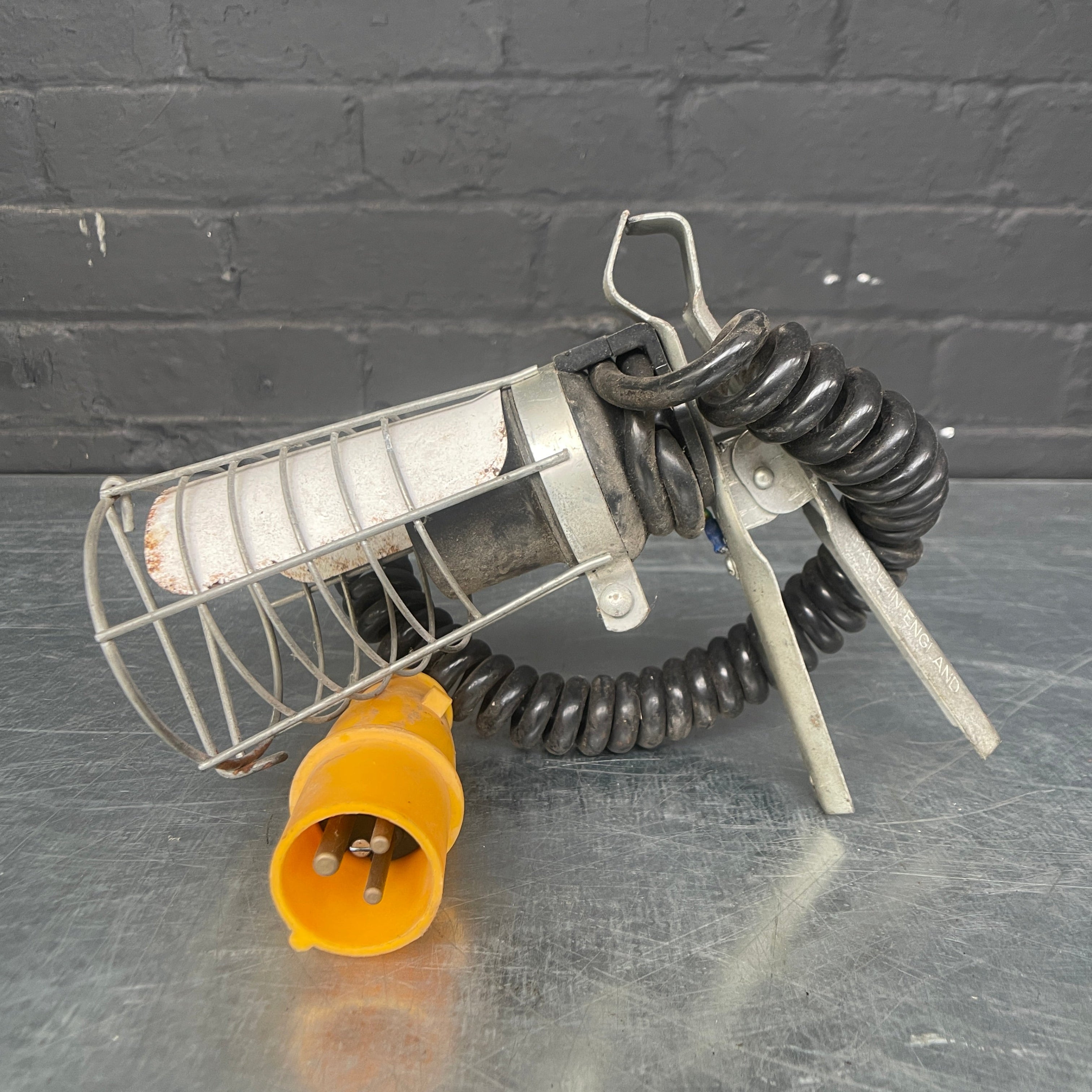 Industrial powerhouse props prop rental hire vintage movie film set dec inspection lamp light lighting clip on