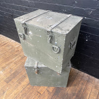 Industrial powerhouse props prop rental hire vintage movie film set dec lead lined military box crate 2