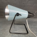 Industrial powerhouse props prop rental hire vintage movie film set dec light lighting blue desk table lamp philips black 1