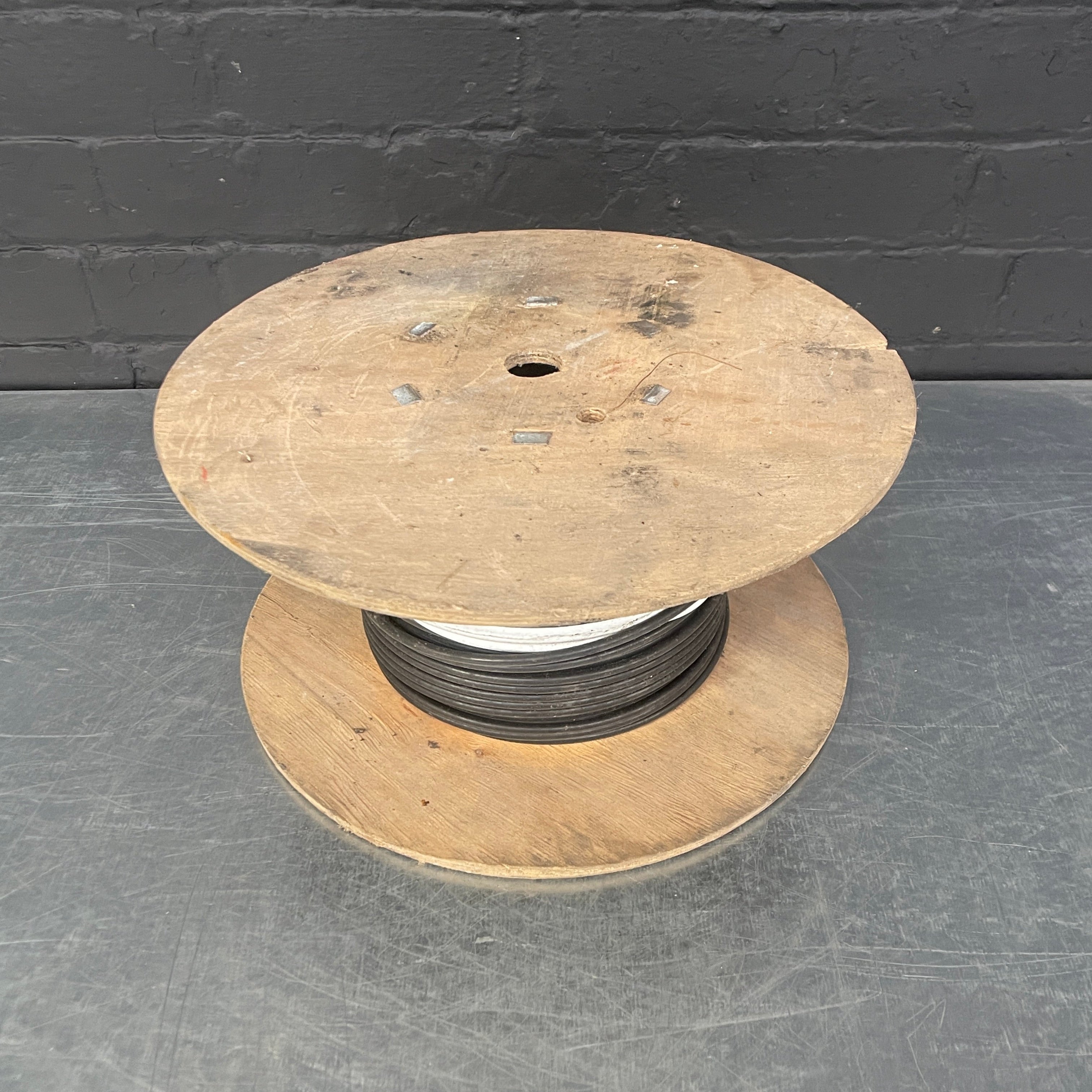 Industrial powerhouse props prop rental hire vintage movie film set dec light lighting cable reel garage tool tools black electrical 1