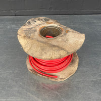 Industrial powerhouse props prop rental hire vintage movie film set dec light lighting cable reel garage tool tools red workshop electrical 1