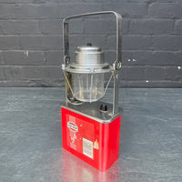 Industrial powerhouse props prop rental hire vintage movie film set dec light lighting ever ready red angle torch lamp