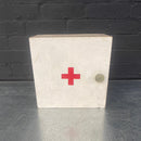 Industrial powerhouse props prop rental hire vintage movie film set dec medical cabinet cupboard first aid