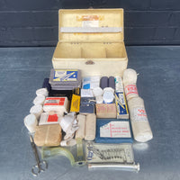 Industrial powerhouse props prop rental hire vintage movie film set dec medical kit box case