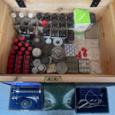 Industrial powerhouse props prop rental hire vintage movie film set dec medical kit box case wooden 2