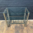 Industrial powerhouse props prop rental hire vintage movie film set dec metal glass shelves shelving