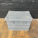 Industrial powerhouse props prop rental hire vintage movie film set dec military box crate grey 1