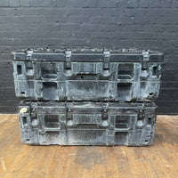 Industrial powerhouse props prop rental hire vintage movie film set dec military container crate case plastic black