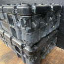 Industrial powerhouse props prop rental hire vintage movie film set dec military container crate case plastic black 3