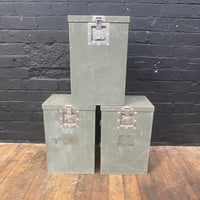 Industrial powerhouse props prop rental hire vintage movie film set dec military signal box crate