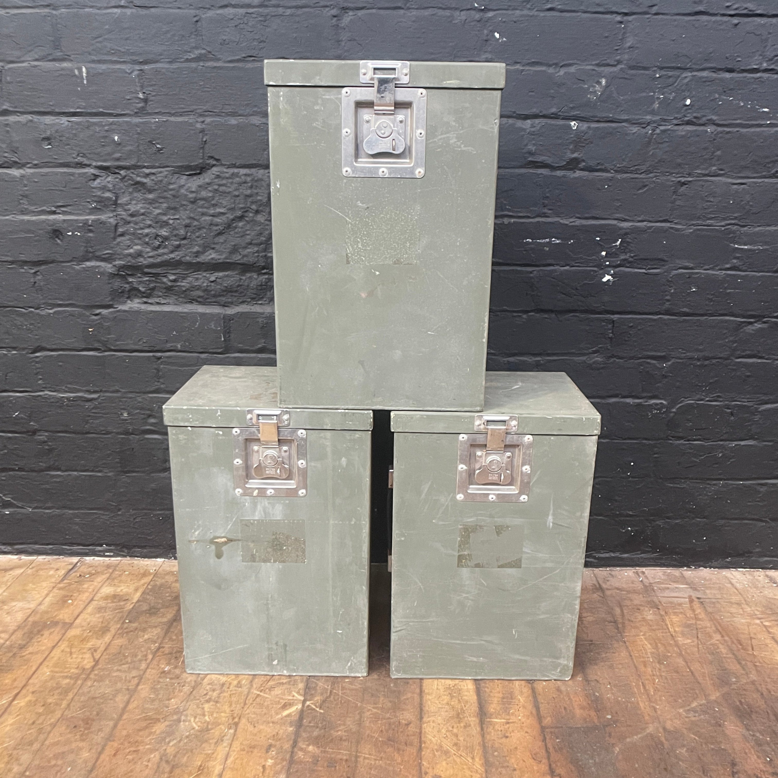 Industrial powerhouse props prop rental hire vintage movie film set dec military signal box crate