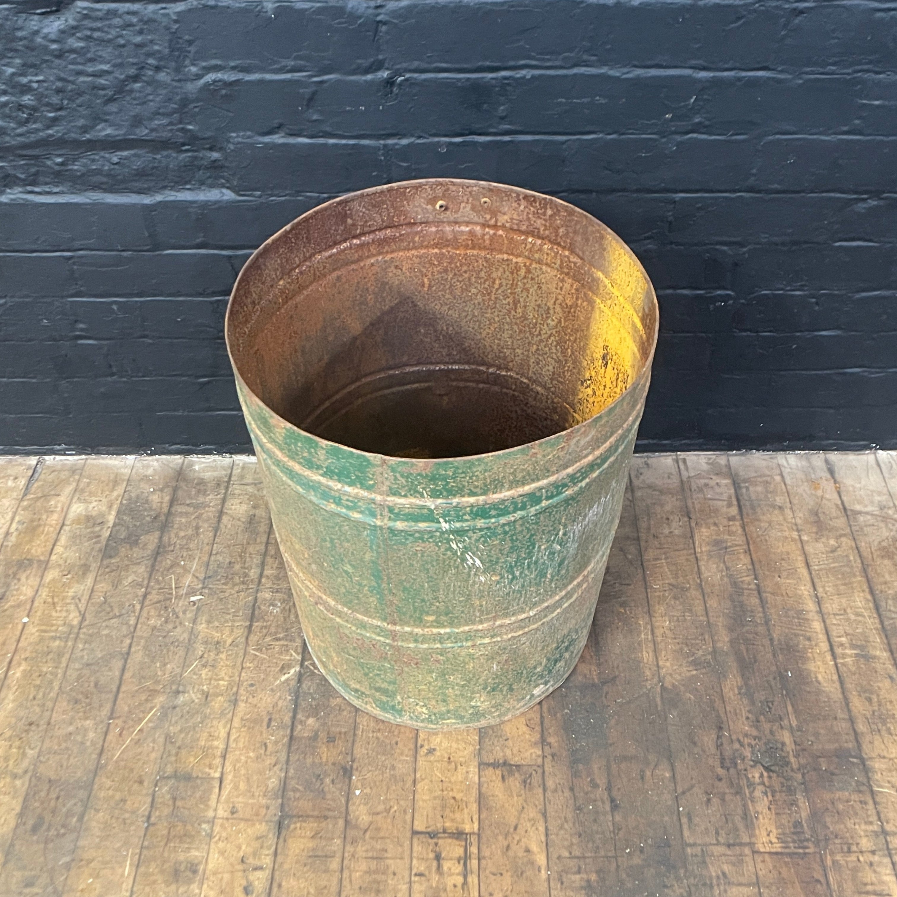 Industrial powerhouse props prop rental hire vintage movie film set dec oil drum fuel can