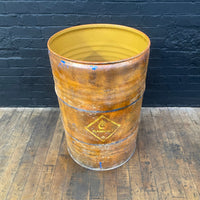 Industrial powerhouse props prop rental hire vintage movie film set dec oil fuel bin drum rusty 1