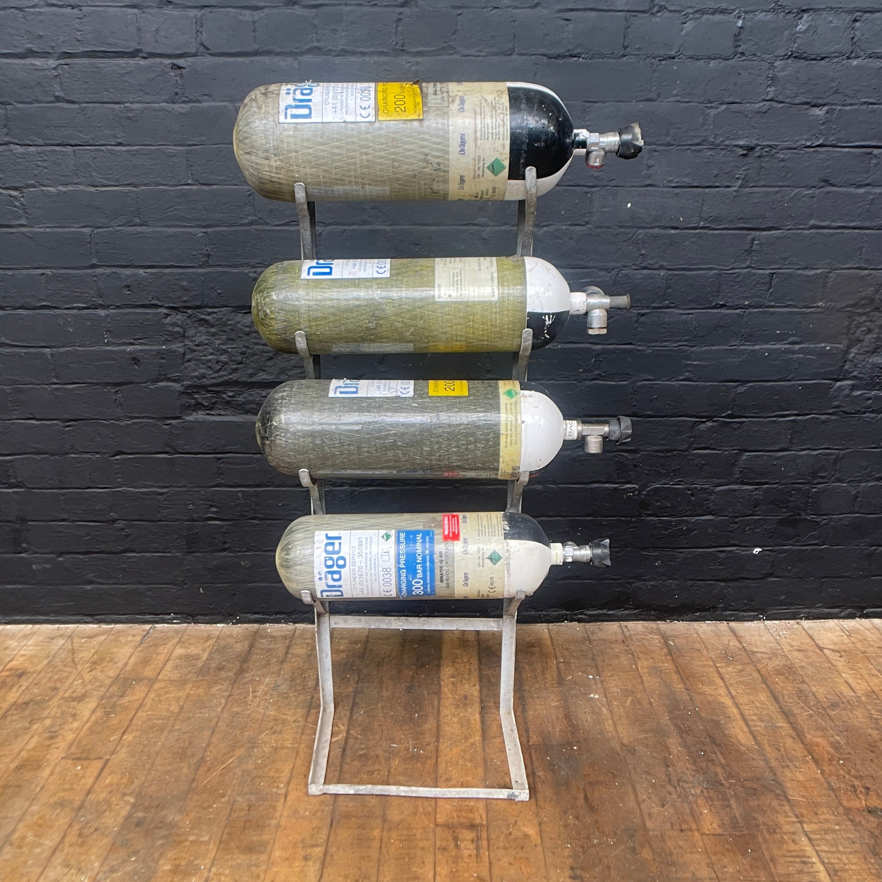Industrial powerhouse props prop rental hire vintage movie film set dec oxygen diving tank