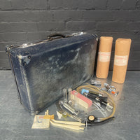 Industrial powerhouse props prop rental hire vintage movie film set dec portable field anesthesia machine medical 11