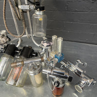 Industrial powerhouse props prop rental hire vintage movie film set dec portable field anesthesia machine medical 3