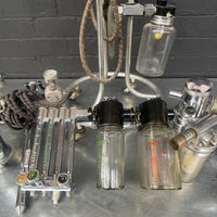 Industrial powerhouse props prop rental hire vintage movie film set dec portable field anesthesia machine medical 4