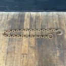 Industrial powerhouse props prop rental hire vintage movie film set dec rusty chain hook eye