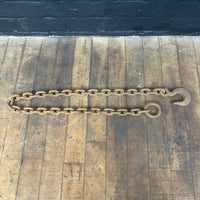 Industrial powerhouse props prop rental hire vintage movie film set dec rusty chain hook eye