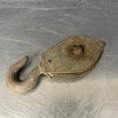 Industrial powerhouse props prop rental hire vintage movie film set dec rusty pulley hook 2