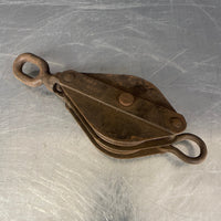 Industrial powerhouse props prop rental hire vintage movie film set dec rusty pulley loop