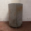 Industrial powerhouse props prop rental hire vintage movie film set dec tank galvanised storage large round water 1