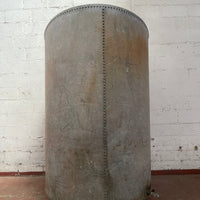 Industrial powerhouse props prop rental hire vintage movie film set dec tank galvanised storage large round water 4