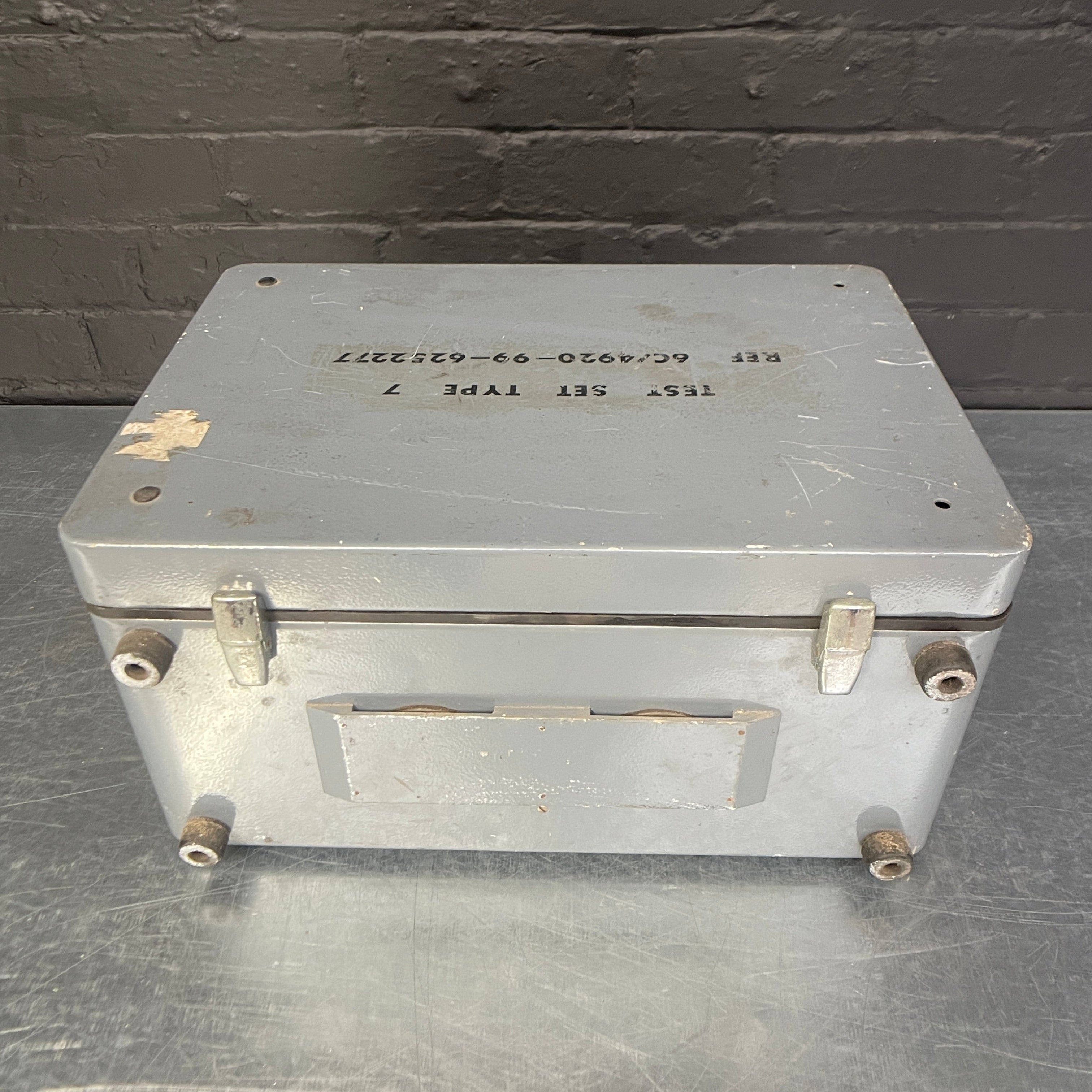 Industrial powerhouse props prop rental hire vintage movie film set dec testing test radio set kit 2