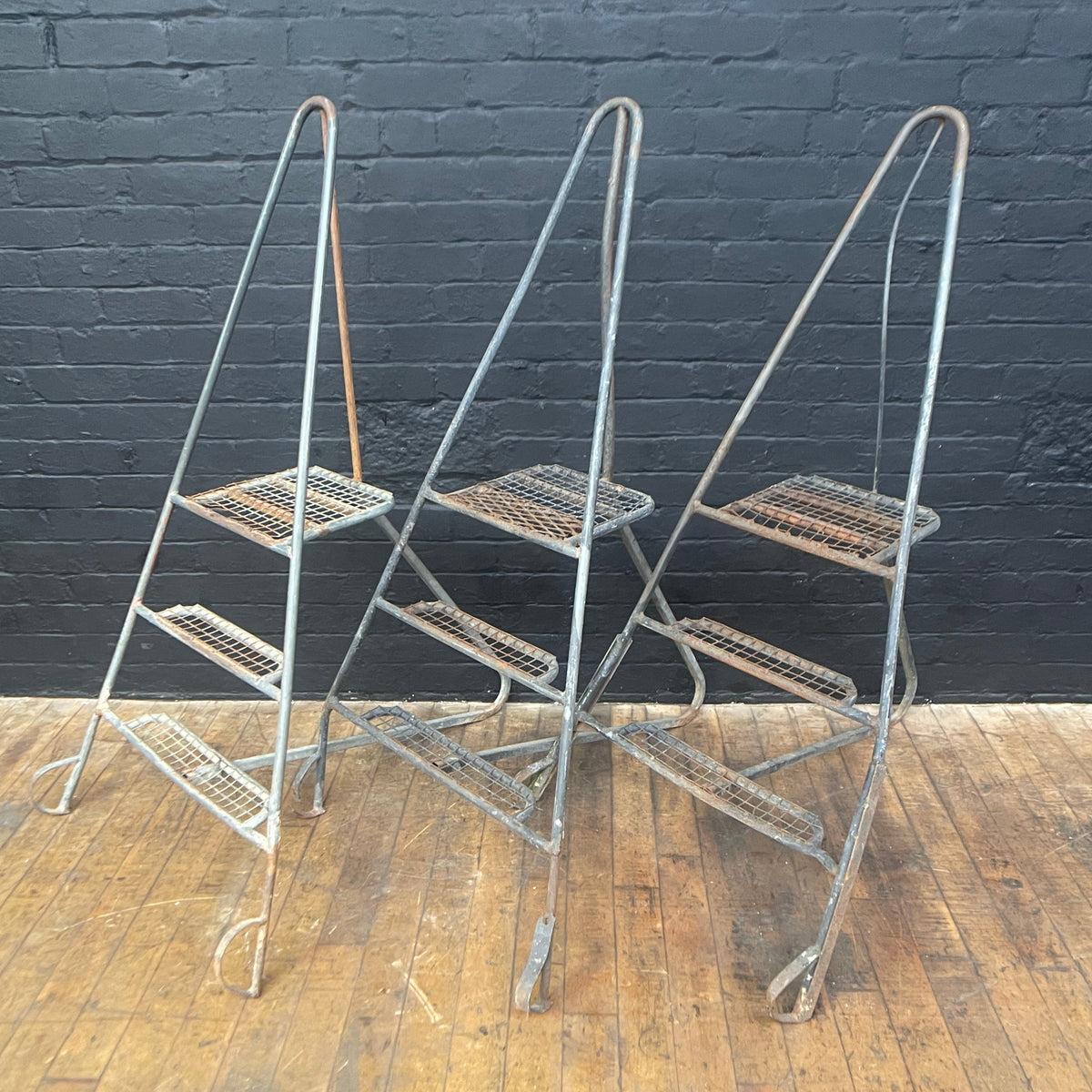 Triangular step ladders Qty 3 – Powerhouse Props