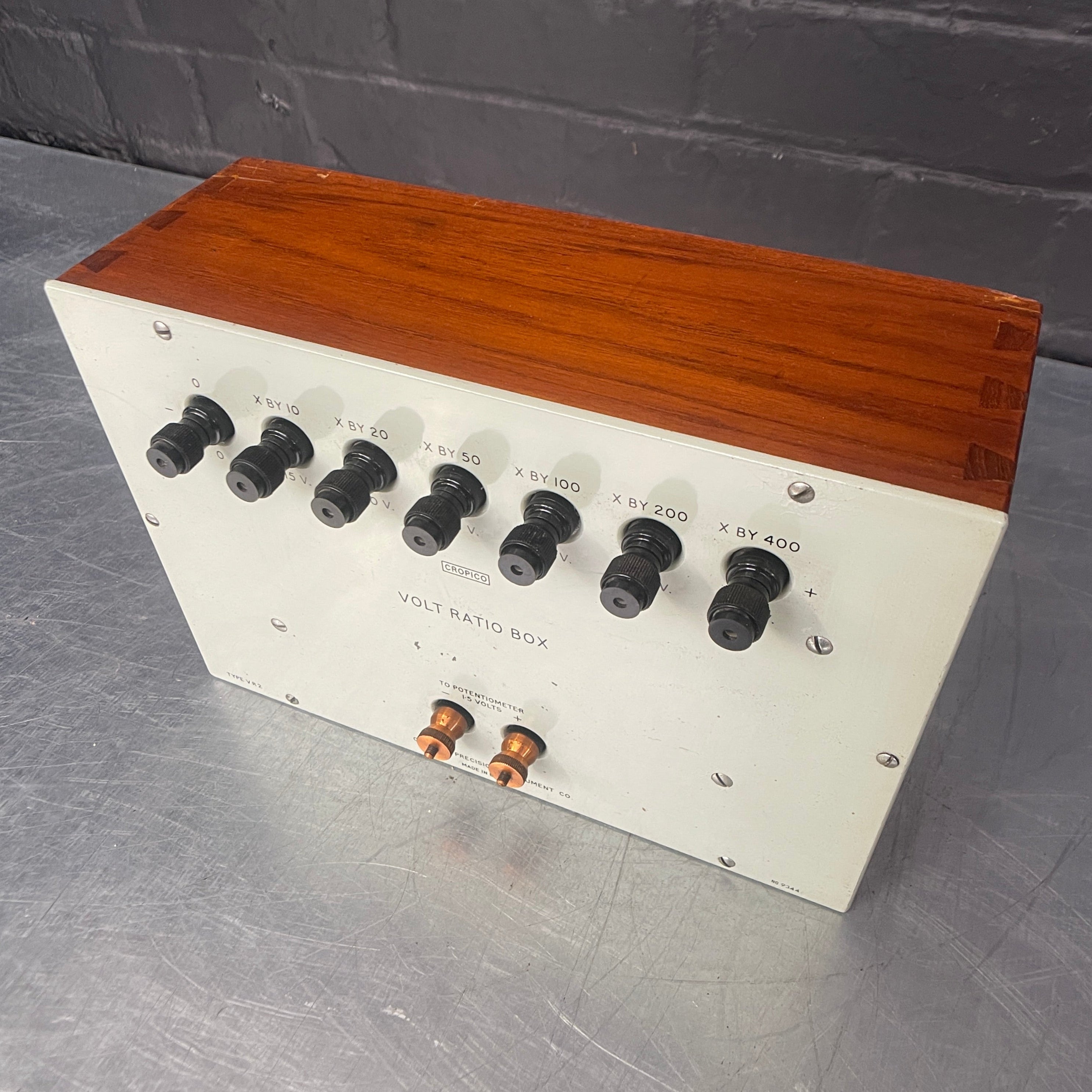 Industrial powerhouse props prop rental hire vintage movie film set dec volt ratio box electrical scientific 1