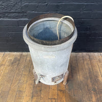 Industrial powerhouse props prop rental hire vintage movie film set dec water heater galvanised