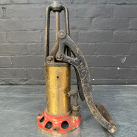 Industrial powerhouse props prop rental hire vintage movie film set dec water pitcher pump