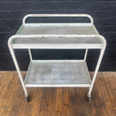 Industrial powerhouse props prop rental hire vintage movie film set dec white trolley medical 1